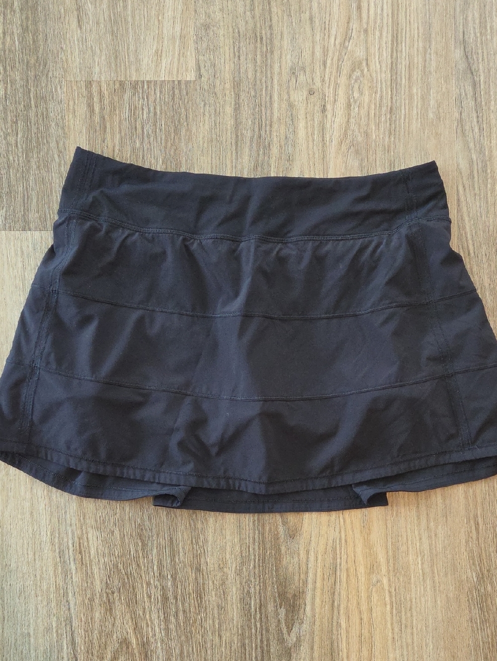 Lululemon Pace Rival mid-rise black athletic skort Size 10